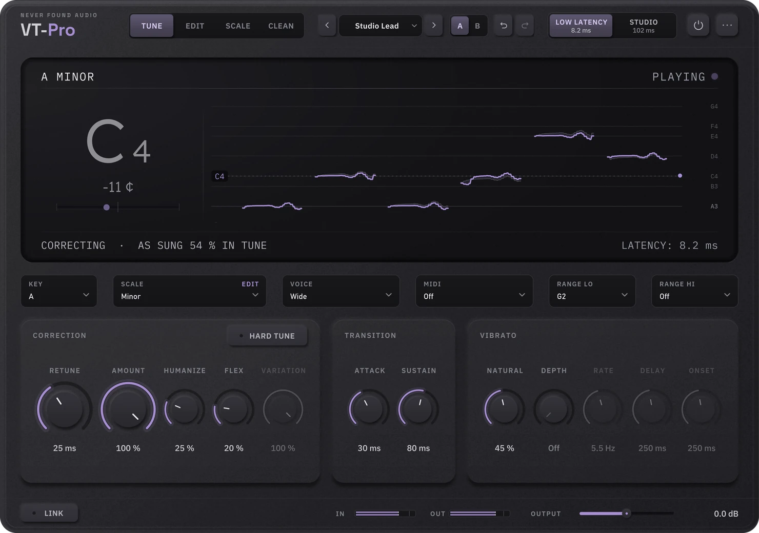VT-Pro — Vocal Tuner and Note Editor for Windows — NEVER FOUND